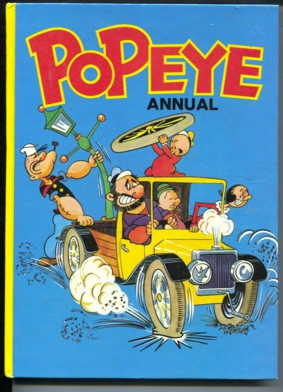 Popeye Annual 1974-Brown & Watson-vinyafe Popeye comics-puzzles-text story-Br...