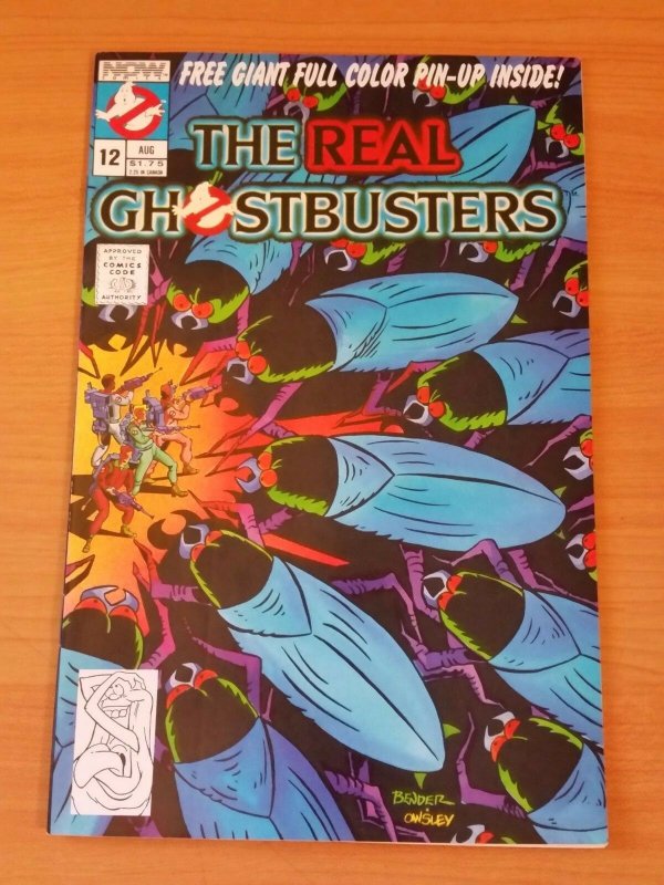 The Real Ghostbusters #12 ~ NEAR MINT NM ~ 1989 NOW Comics
