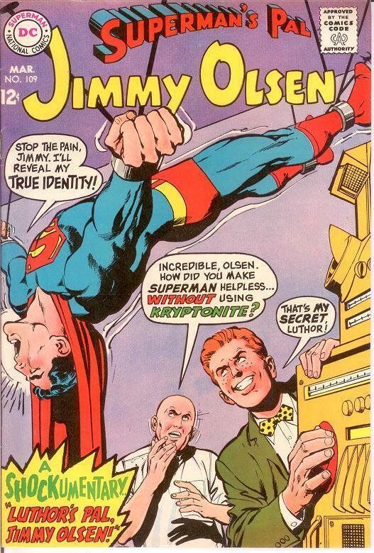 JIMMY OLSEN 109 VF March 1968 COMICS BOOK