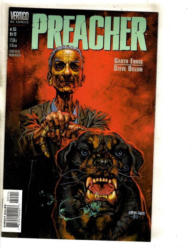 10 Preacher DC Vertigo Comic Books # 45 46 47 49 50 51 52 53 54 55 Ga Ennis MF18