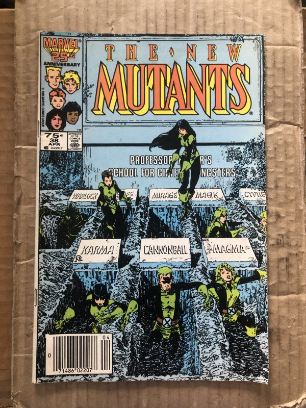 The New Mutants #38 Canadian Variant (1986)