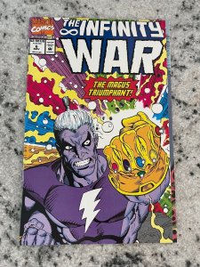 Infinity War # 6 NM 1st Print Marvel Comic Book Thanos Avengers Hulk Thor 7 J879