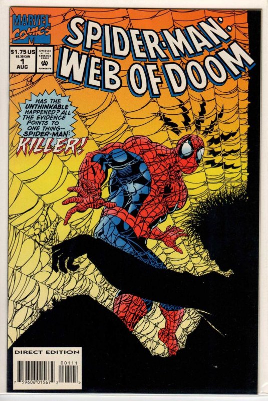 Spider-Man: Web of Doom #1 (1994) 9.6 NM+