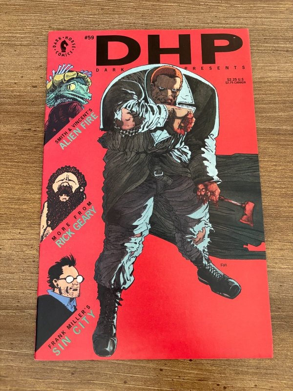 Dark Horse Presents # 59 NM Dark Horse Comic Book Predator Concrete 13 J344