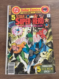 5 Star Super-Hero # 1 VG 1977 Spectacular DC Comic Book Neal Adams Cover 5 J437