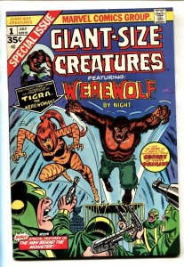 Giant-Size Creatures #1 -- 1st appearance Of Tigra -- COMIC BOOK -- FN-