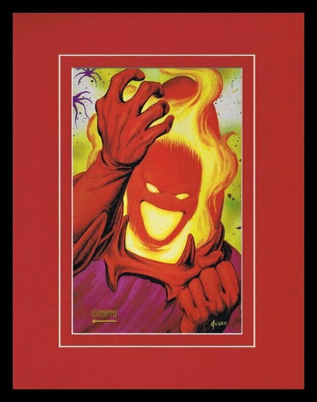 Dormammu 1993 Framed 11x14 Marvel Masterpieces Poster Display 