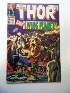 Thor #133 (1966) 1st Full app of Ego the Living Planet! VG/FN Cond stain fc