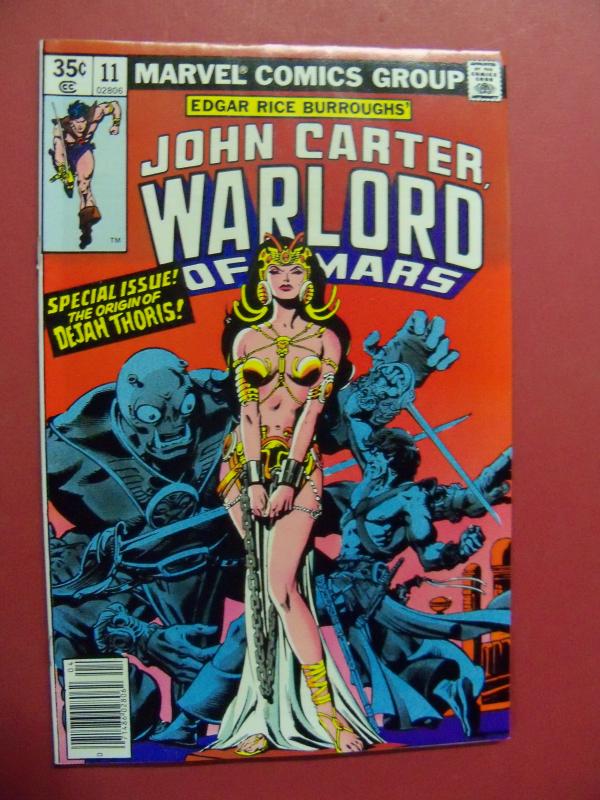 JOHN CARTER WARLORD OF MARS #11 (FINE/VF 7.0 or better) MARVEL COMICS 1978