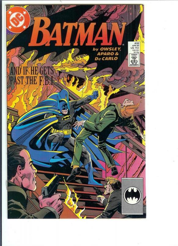 Batman 432 - Copper Age - April, 1989 (NM-)