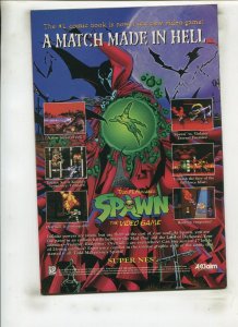 CAPTAIN AMERICA #447 (8.0) SIGNED BY MARK WAID!! 1996