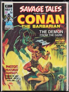 Savage Tales #3 (1974) Conan