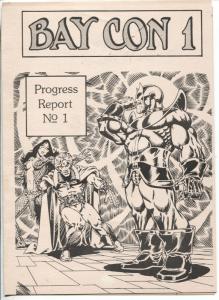 Bay Con 1 Memorabilia Lot-San Francisco Comic History-Gary Arlington-FN