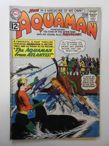 Aquaman #3 (1962) VG Condition moisture stain