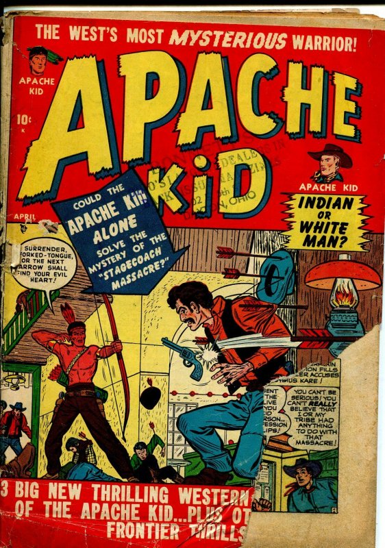 Apache Kid #4 1951-Atlas-Indian stories-FR