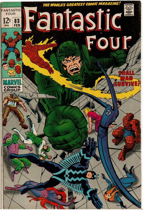 Fantastic Four #83, 6.0 or Better
