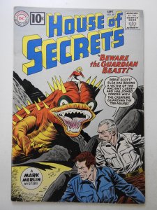 House of Secrets #48 (1961) Beware The Guardian Beast! Beautiful Fine Cond!