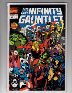 Infinity Gauntlet #3 (1991) THANOS !!! ~ Marvel Cosmic Event !!! / ID#21