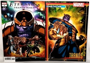 ETERNALS THANOS RISING #1 Variant Cover B and C Ron Lim Iban Coello Marvel MCU