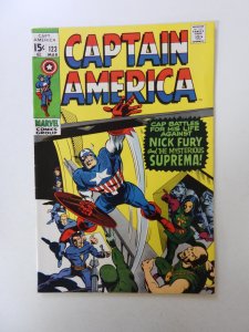 Captain America #123 (1970) VF- condition