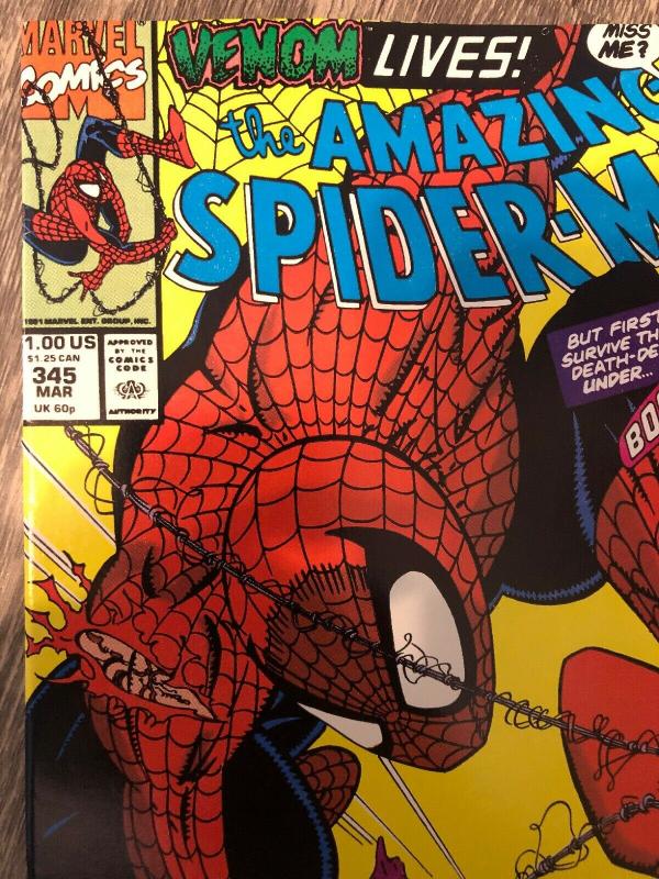 Marvel Amazing Spider-Man 345 * NM * Carnage *