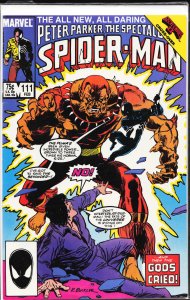 The Spectacular Spider-Man #111 (1986) Spider-Man