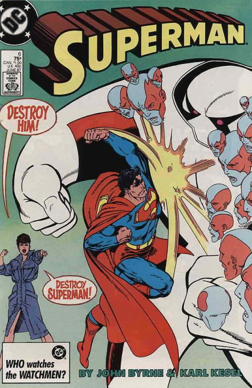 Superman (2nd Series) #6 Muy Fino/casi Nuevo; corriente directa | ahorra en tus envíos-detalles dentro 