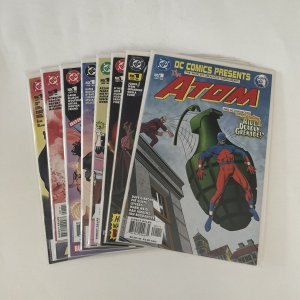 Dc Comics Presents Lot If 8 #1s Atom Batman Flash Green Lantern Hawkman JlA DC