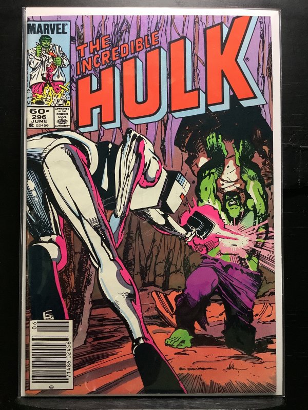 The Incredible Hulk #296 Newsstand Edition (1984)