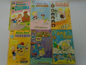 Richie Rich Comic lot 30 different issues 4.0 VG or better (Bronze age Harvey)