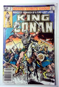 King Conan #16 (1983) Marvel Comics Newsstand 1st Print Comic Book