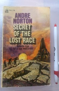 Secret of the lost race Andre Norton 1959 PB