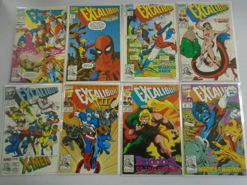 Excalibur lot 50 different from #1-64 8.0 VF (1988-93 1st Series) 