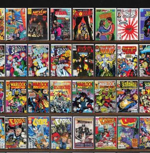 Huge Lot 150+ Comics with Cable, Silver Surfer, Quasar & More!