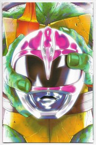 Power Rangers TMNT #4 Michelangelo Pink Helmet Variant (Boom, 2020) NM