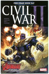 CIVIL WAR #1, NM, FCBD, 2016, Thanos, Avengers,, more Promo / items in store