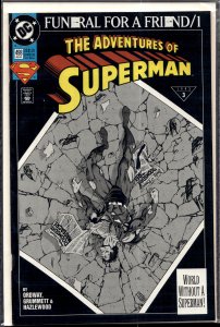 Adventures of Superman #498 (1993) Superman