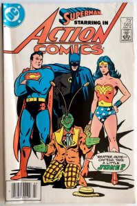 Action Comics #565 RARE MARK JEWELERS