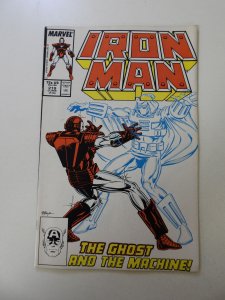 Iron Man #219 (1987) 1st appearance of The Ghost VF+ condition
