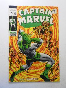 Captain Marvel #10 (1969) VF- Condition!