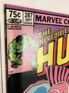Incredible Hulk (1983) # 287 (NM) Canadian Price Variant CPV !