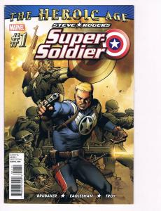 Steve Rogers Super Soldier # 1 Marvel Comic Books Great Issue Modern Age!!!! S25