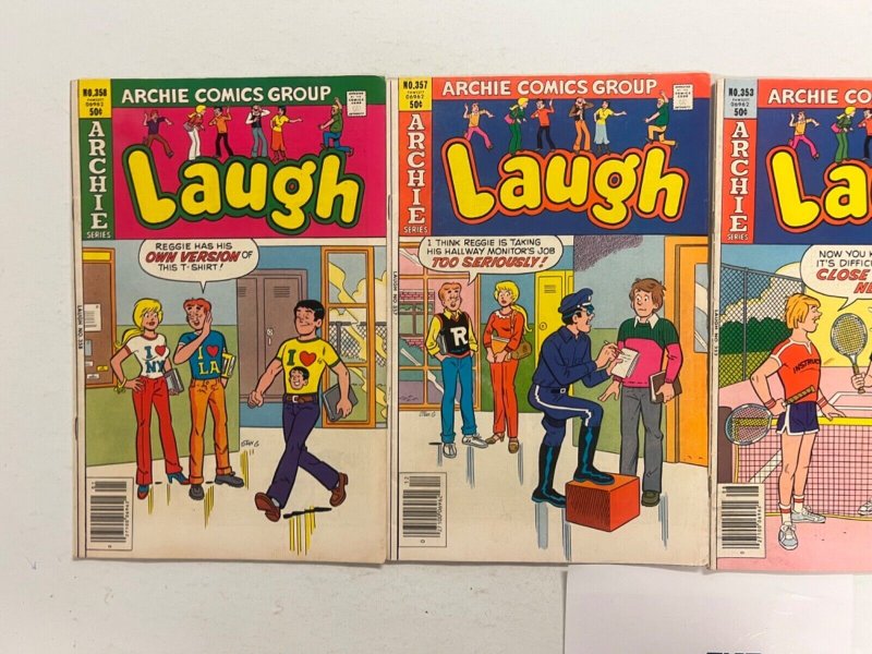 4 Laugh Archie Series Comic Books # 350 353 357 358 13 JS47