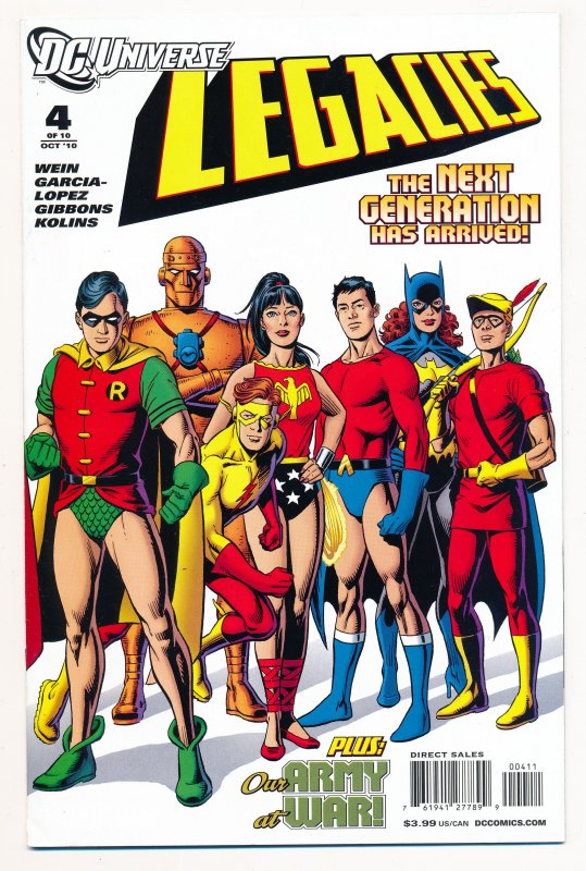 DC Universe Legacies (2010) #1-10 VF/NM Complete series