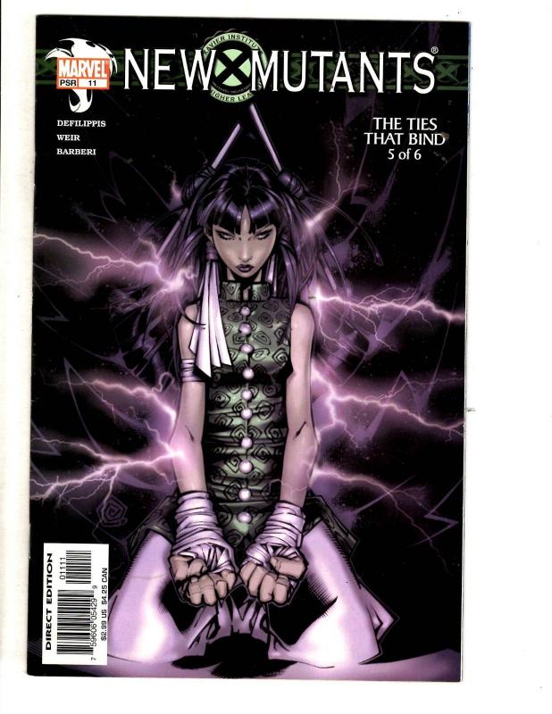 Lot Of 10 New Mutants Marvel Comic Books # 1 2 3 6 7 8 9 10 11 13 Wolverine MF3