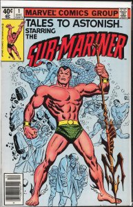 Tales to Astonish #1 (1979) Namor the Sub-Mariner