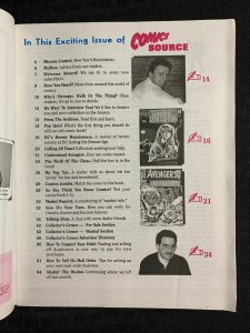 1995 March COMICS SOURCE Magazine FN+ 6.5 All Star Comics #3 Cover / DC Horror