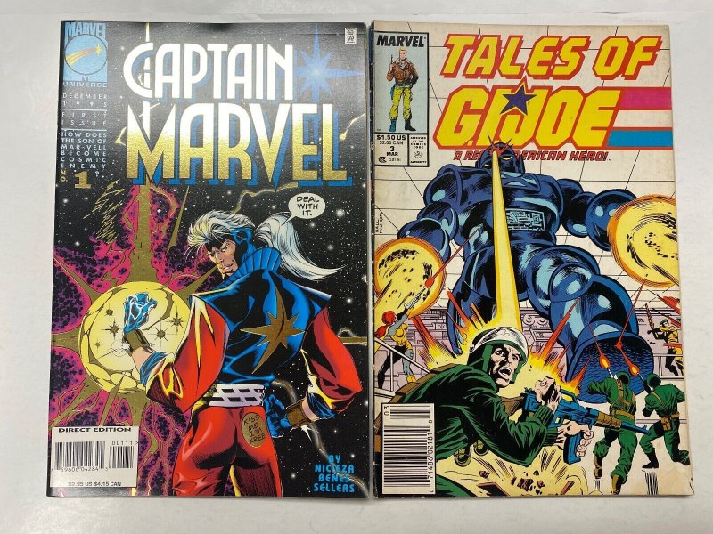 4 MARVEL comic books Untold Marvel #2 Force Works #1 Marvel #1 GI Joe #3 74 KM11