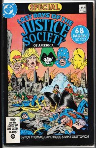 Last Days of the Justice Society Special (1986) Justice Society of America