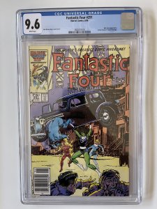 Fantastic Four 291 CGC 9.6 - Newsstand - She-Hulk- Action Comics 1 homage (1986)